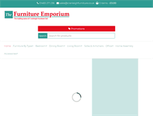 Tablet Screenshot of cranleighfurniture.co.uk